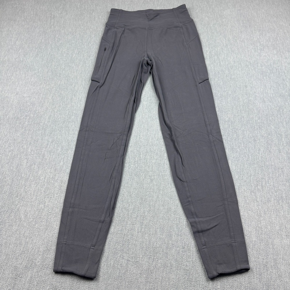 Lululemon Pants Womens 2 Gray Run On Jogger‎ 30"  Athletic Running Workout Gym